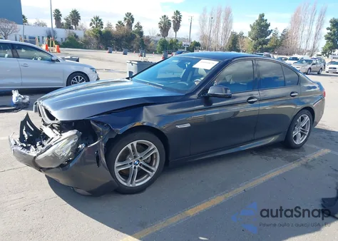 2014 BMW 528I z USA, uszkodzony, nr VIN WBA5A5C5XED510201